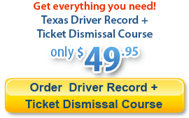 Texas Driving Record