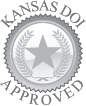 Kansas Approved Seal for Defensive Driving Course