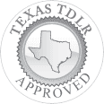Texas TEA CP225 Approved Seal for Defensive Driving Course