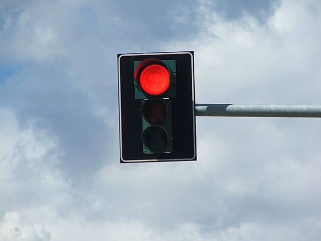 Red Stop Light