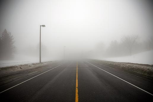 DRIVING IN THE MIST